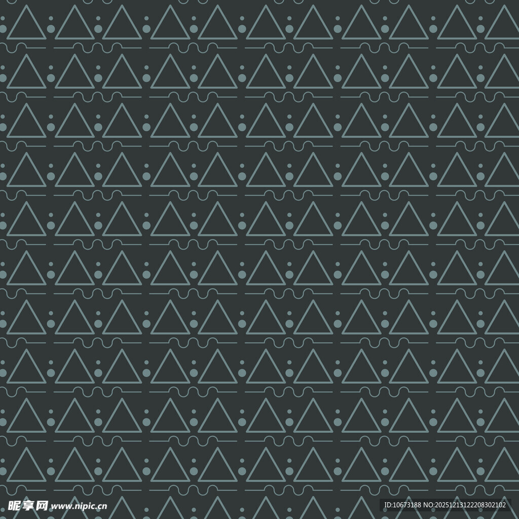 深绿几何图案纹理背景