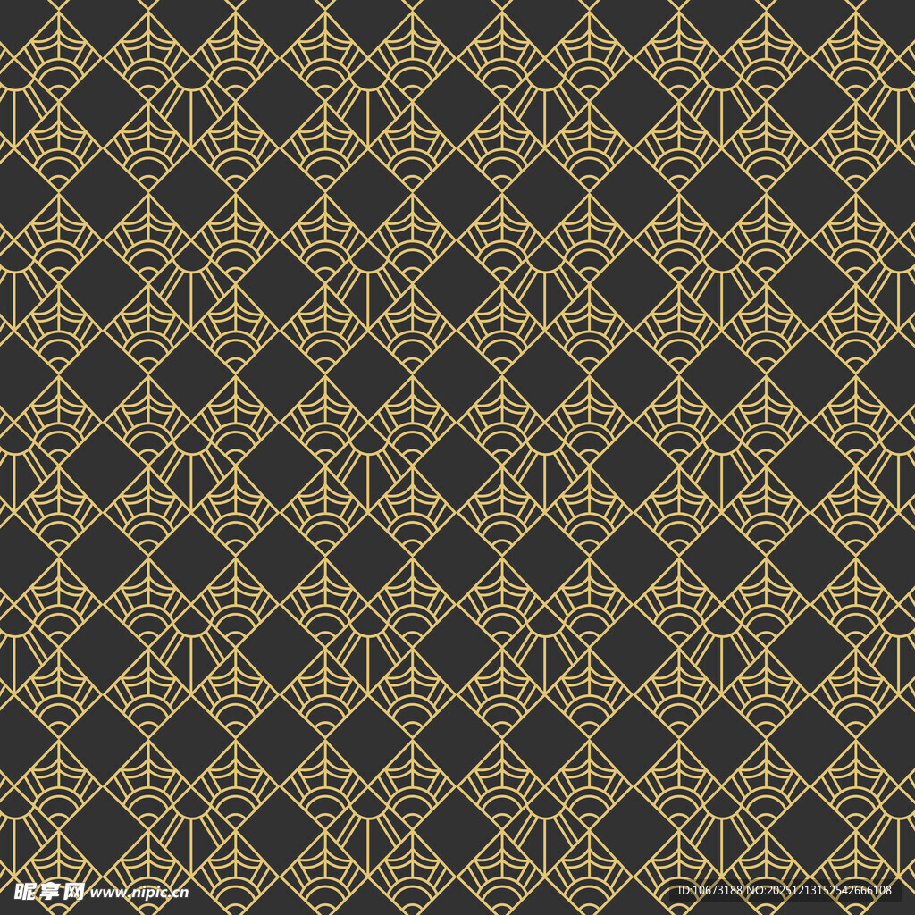 复古花纹图案背景