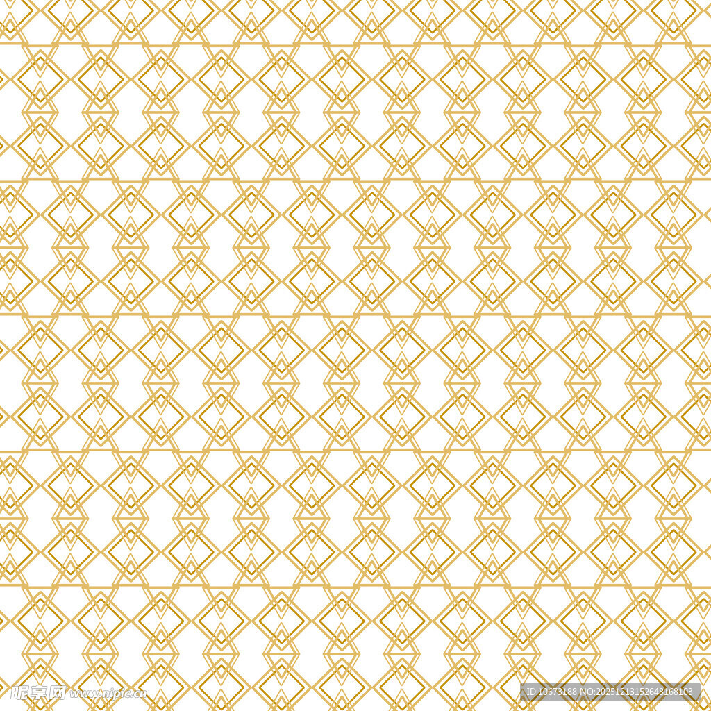 金色几何图案背景纹理