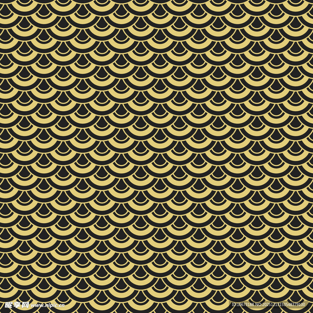 鱼鳞状金属纹理图案