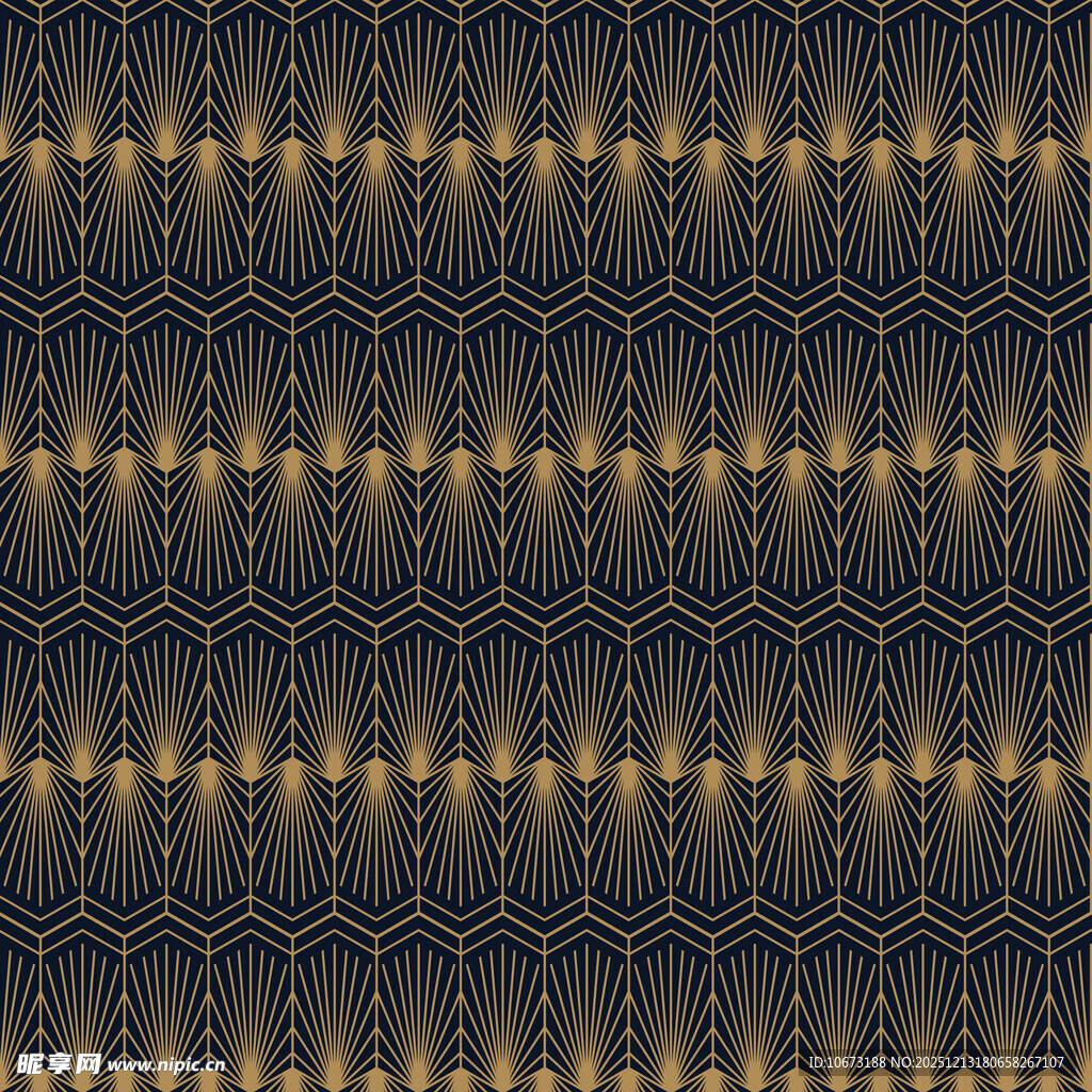 黑金几何图案背景纹理