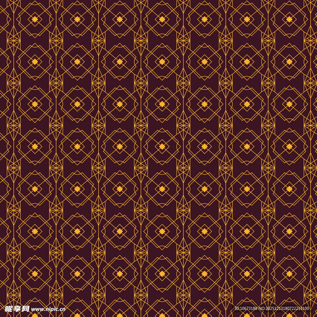 复古几何花纹图案背景