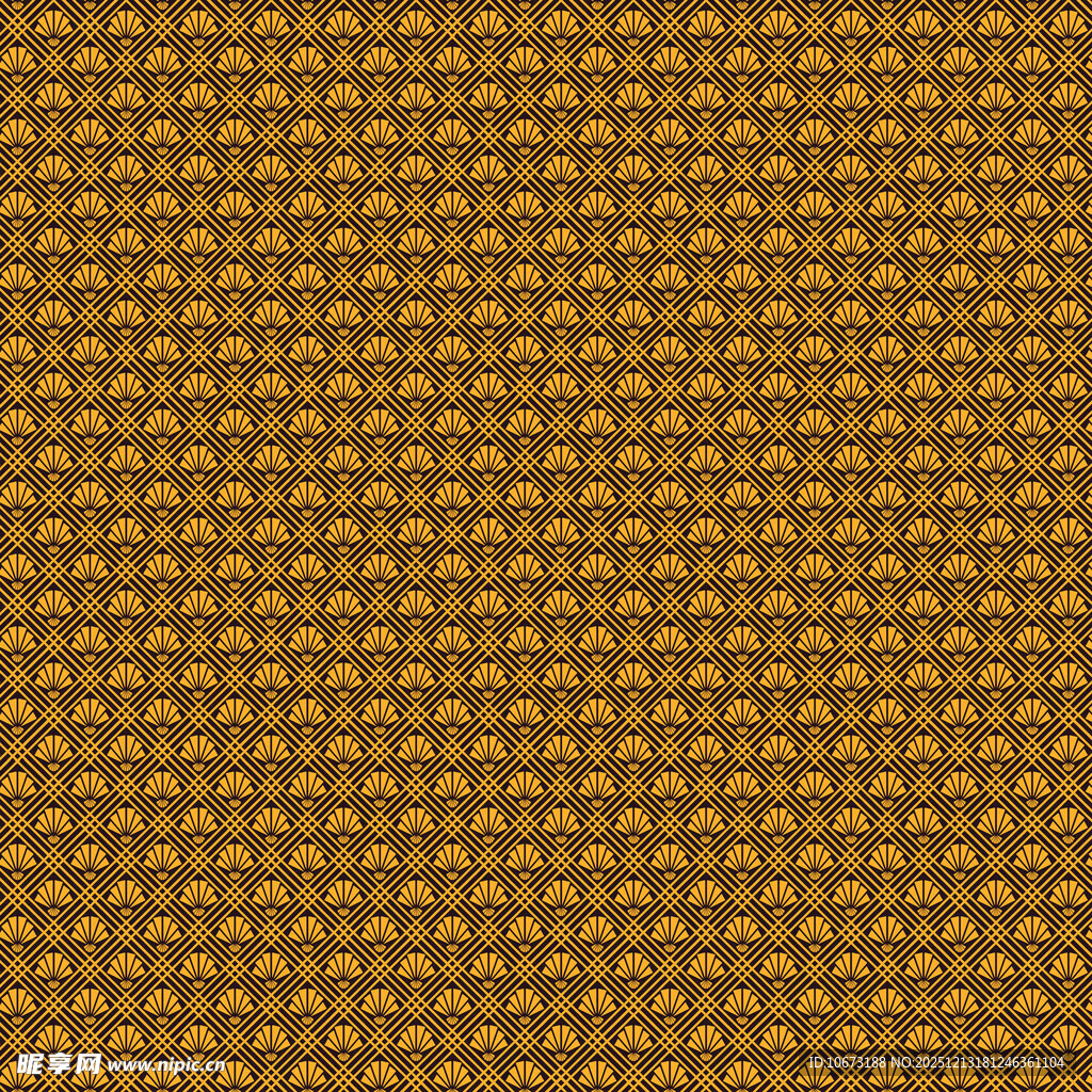 棕黄色蜂巢纹理背景图