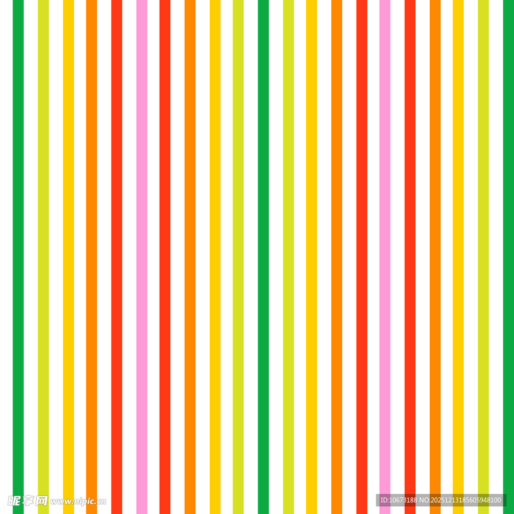 多彩竖条纹背景图案