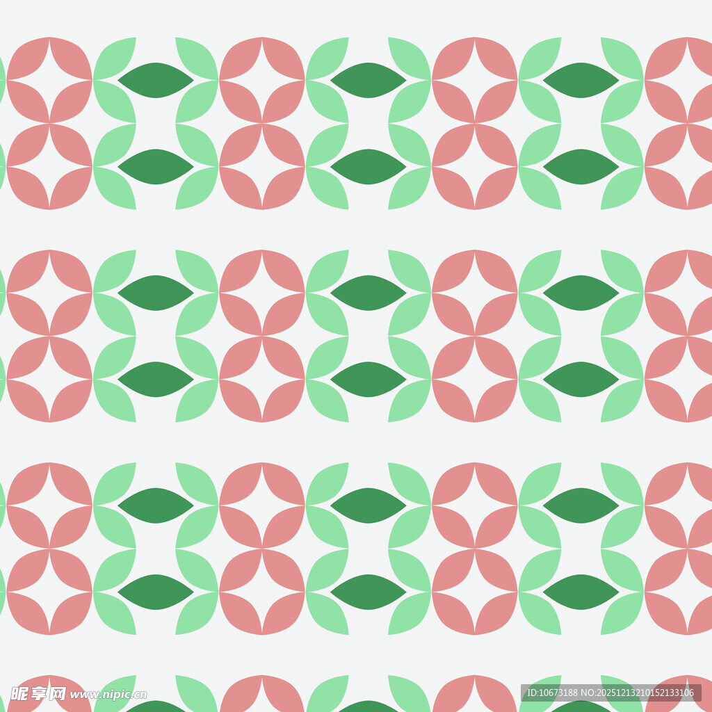 清新几何图案背景纹理