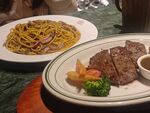 美味意面与牛排套餐