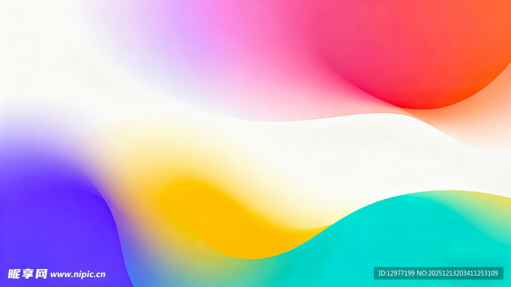 多彩流体抽象背景图案