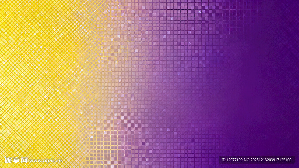 渐变黄紫抽象背景图案