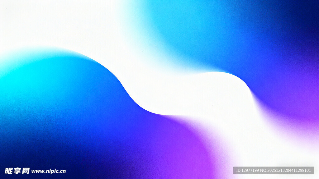 蓝紫渐变抽象流体背景