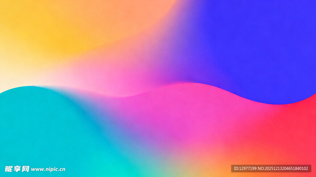 多彩渐变抽象背景图案