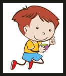 奔跑的快乐男孩