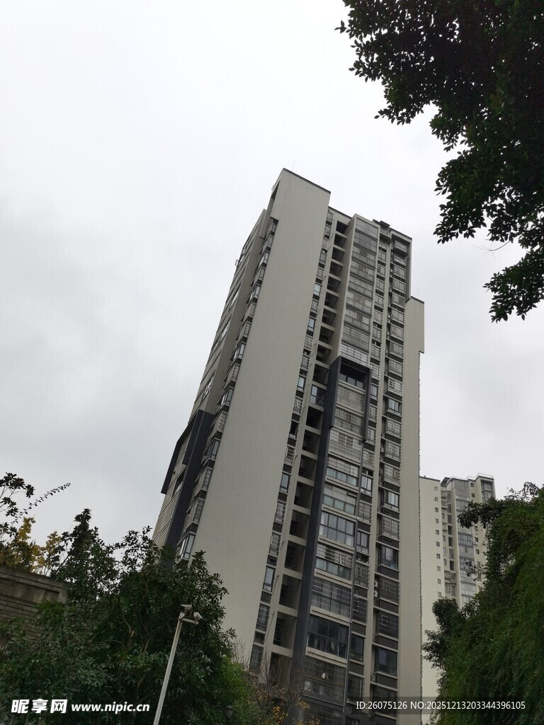 高层住宅楼外观