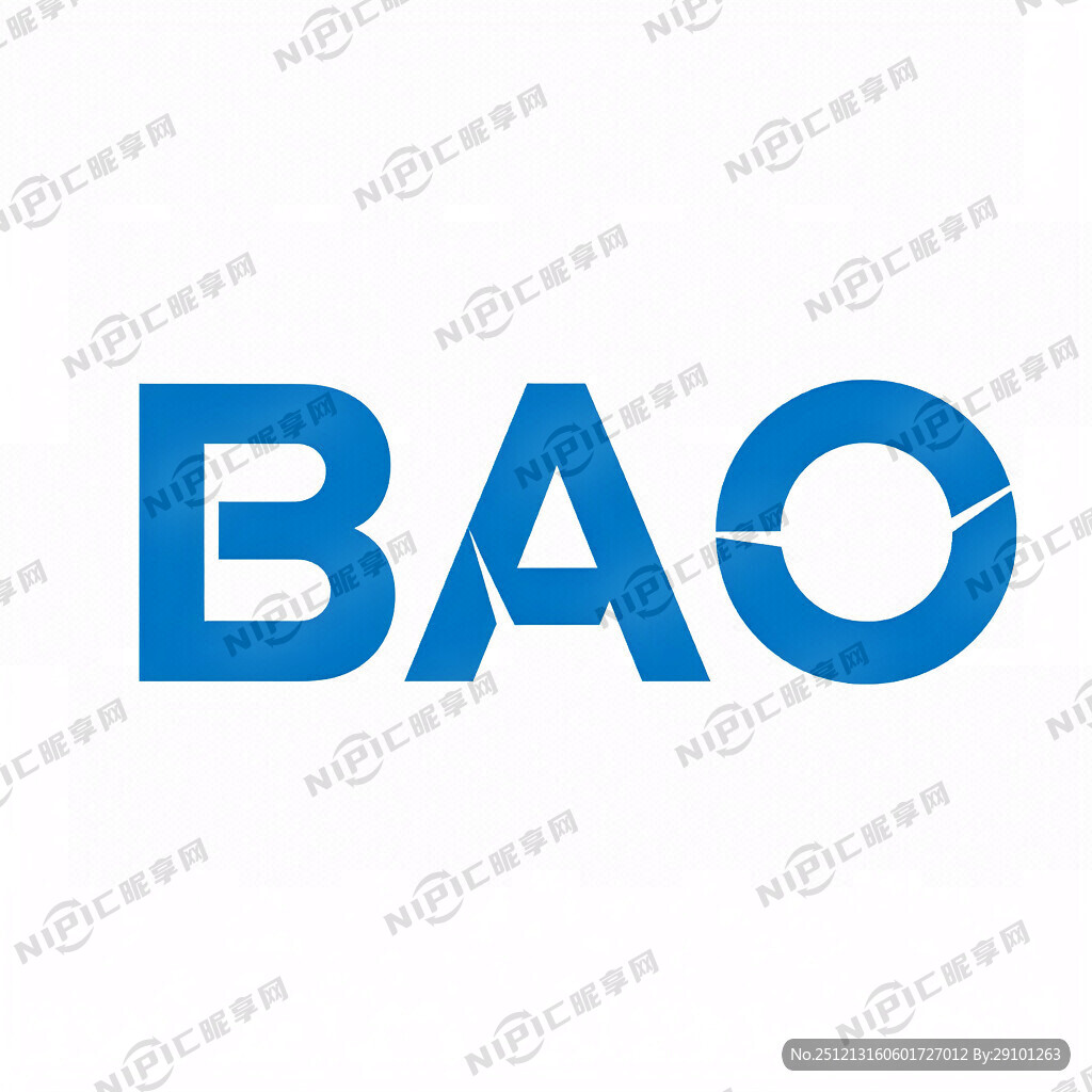 把BAO设计成LOGO