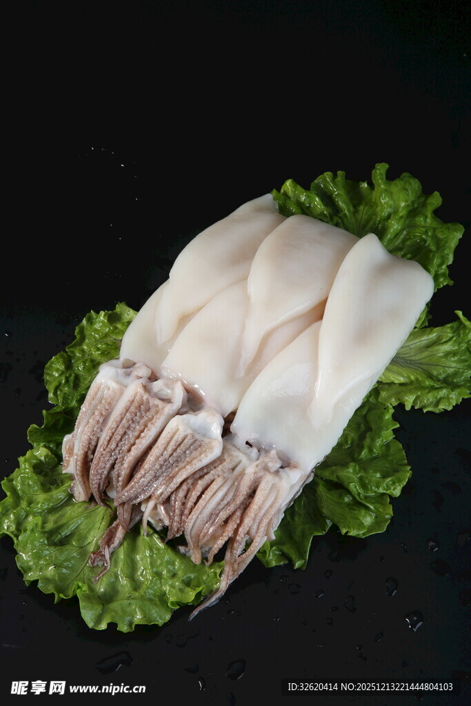 新鲜鱿鱼