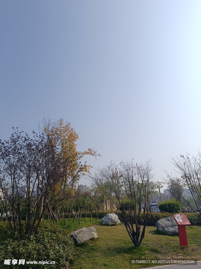 户外自然风景与休憩场景