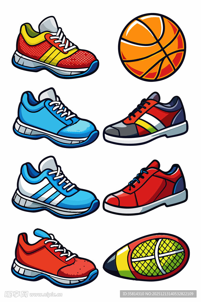 多彩运动装备展示