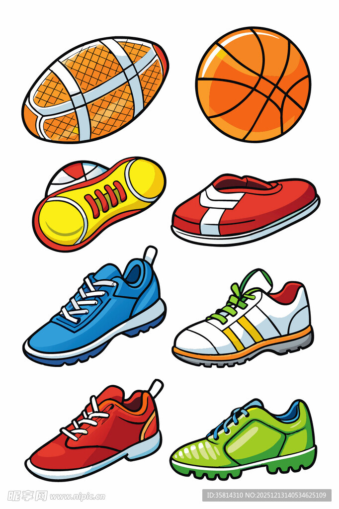 多彩运动装备展示