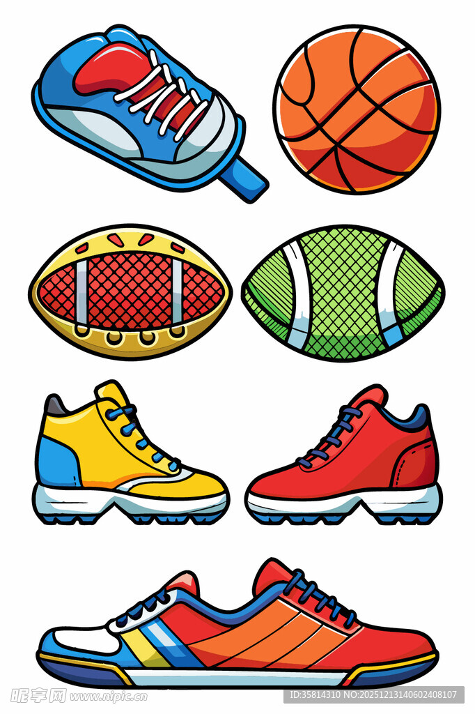 多彩运动装备展示