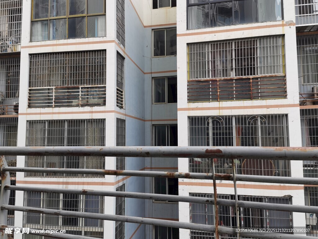 现代高层住宅外观