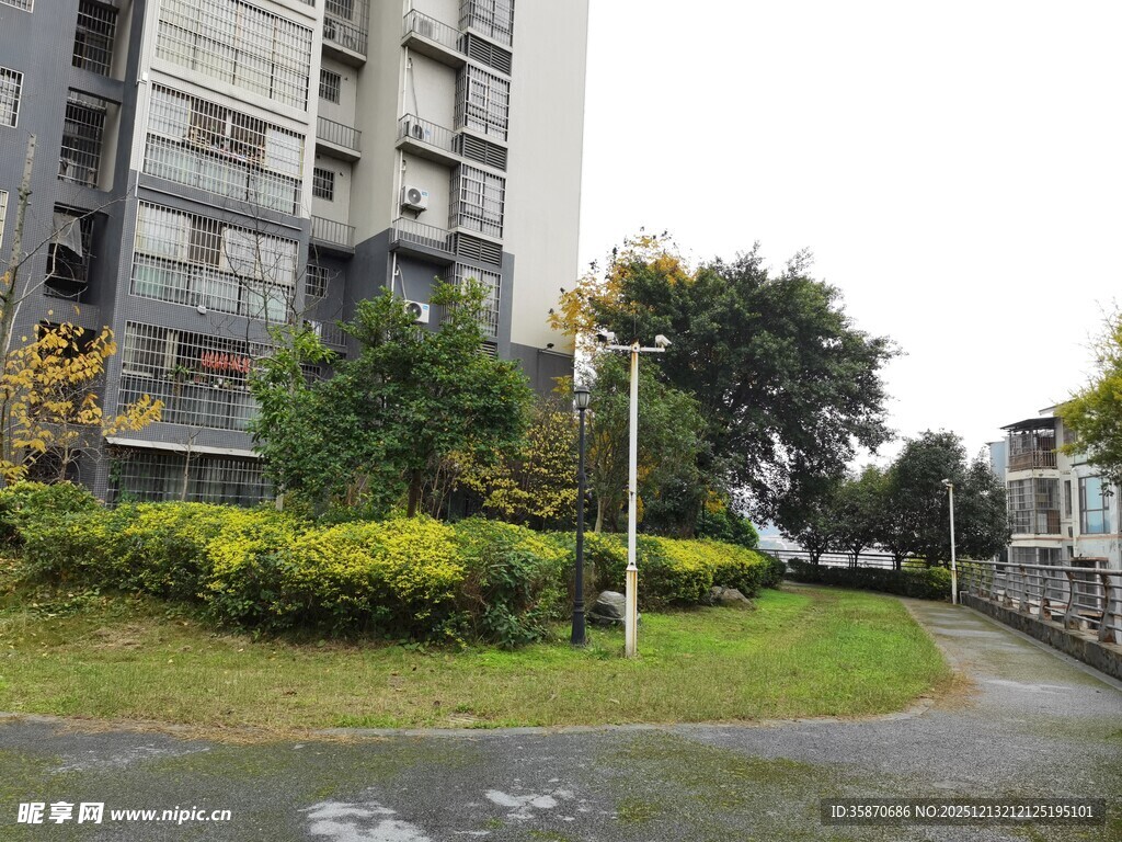 小区周边绿化景观
