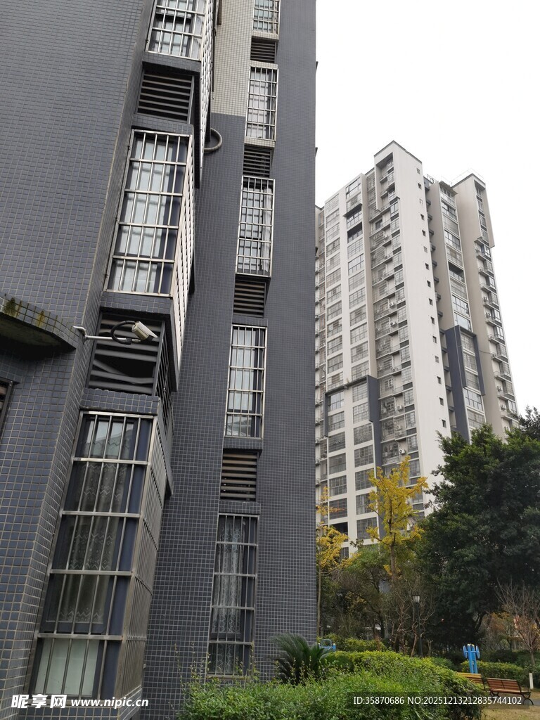 现代高层住宅建筑景观