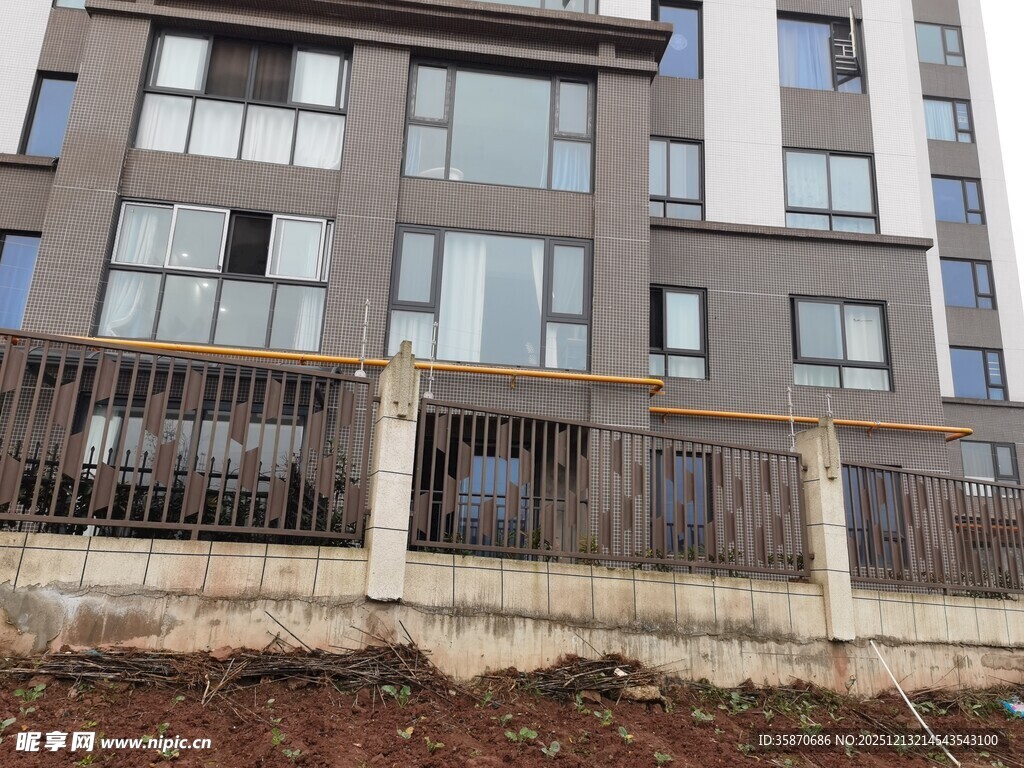 现代风格高层住宅外观