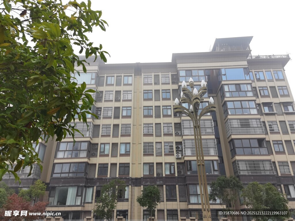 现代高层住宅建筑外观