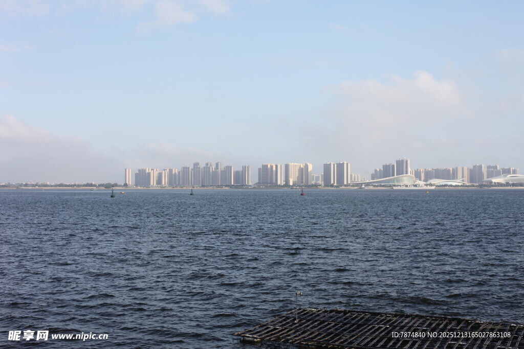 海滨城市远景