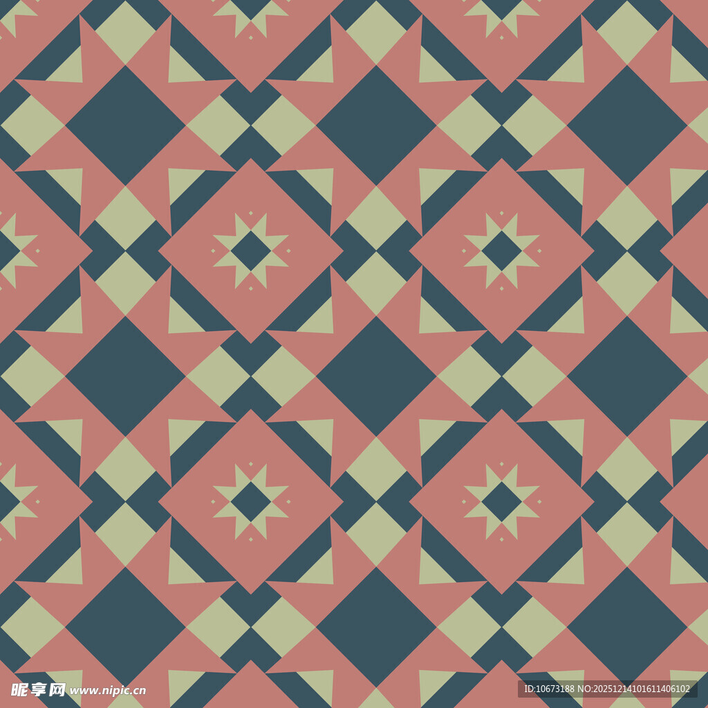 几何图案无缝背景纹理