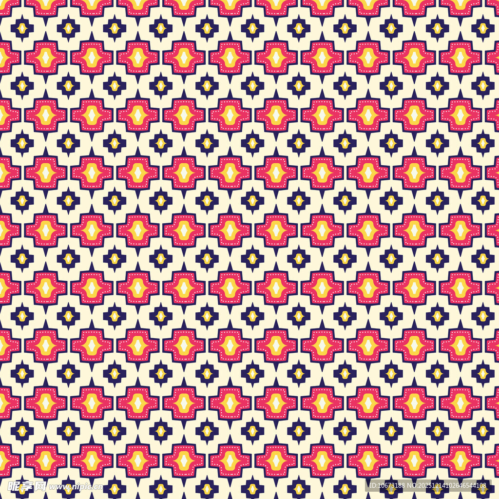 几何图案无缝纹理背景