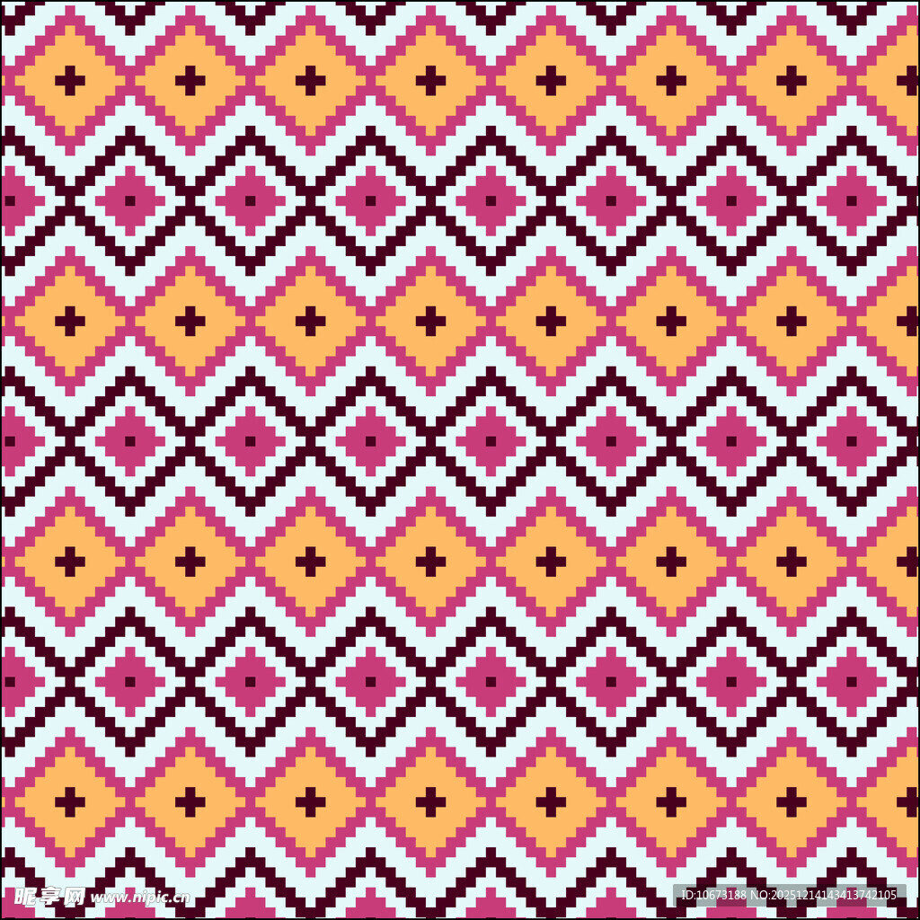 几何菱形图案纹理背景