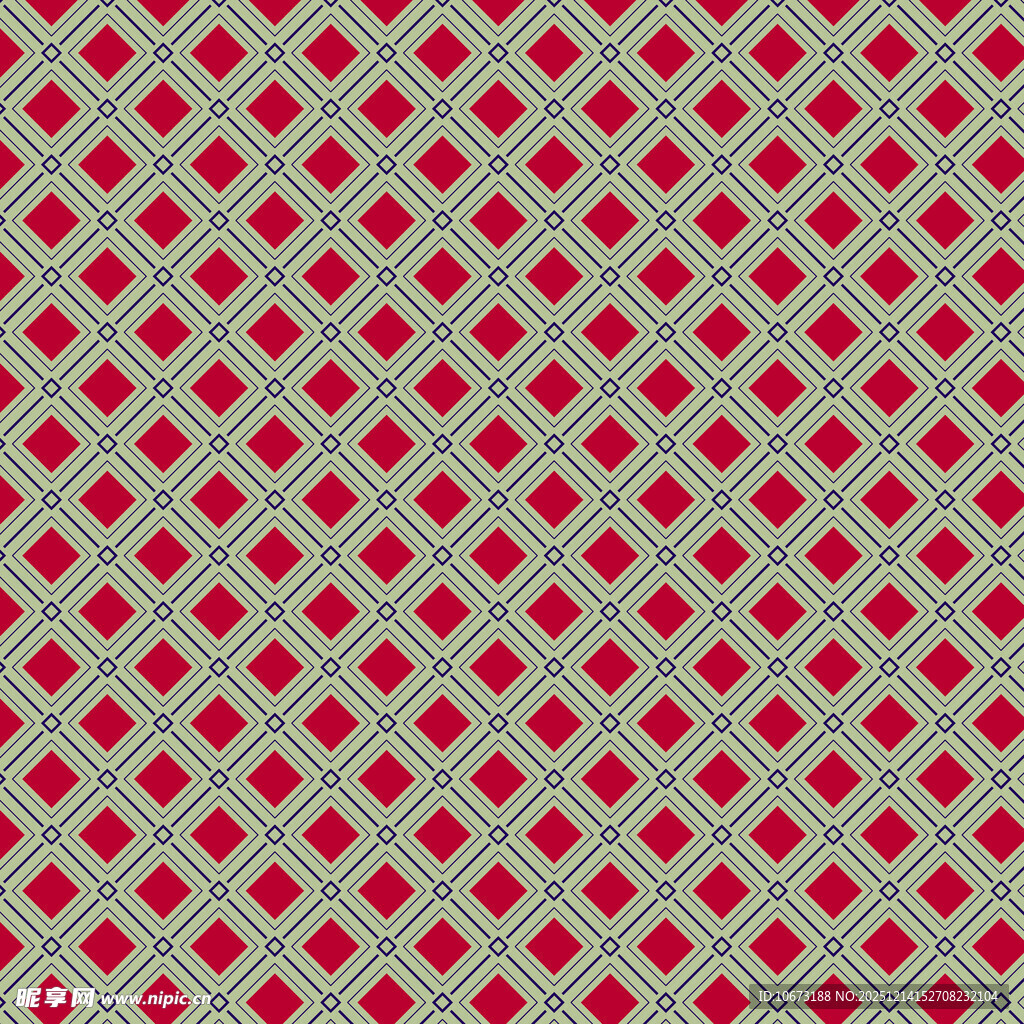 红色几何图案纹理背景