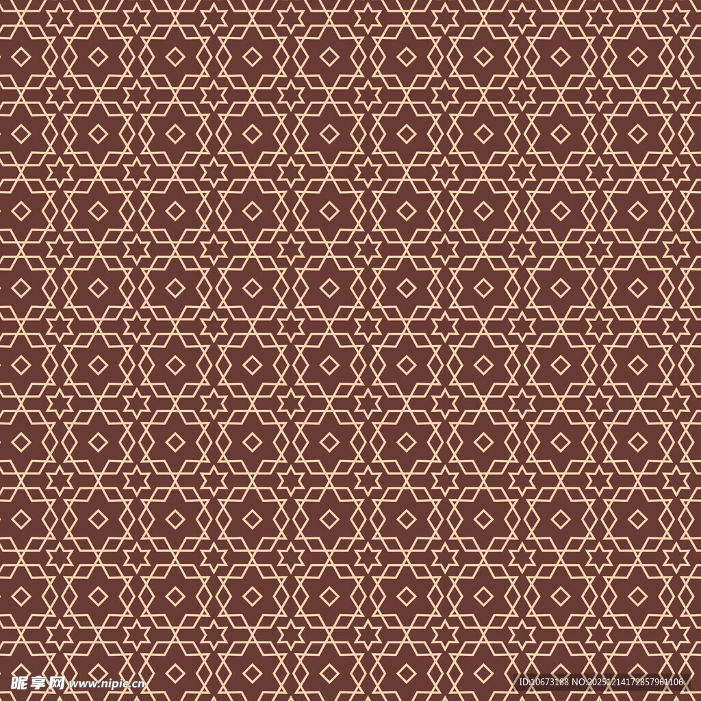 复古几何花纹图案背景