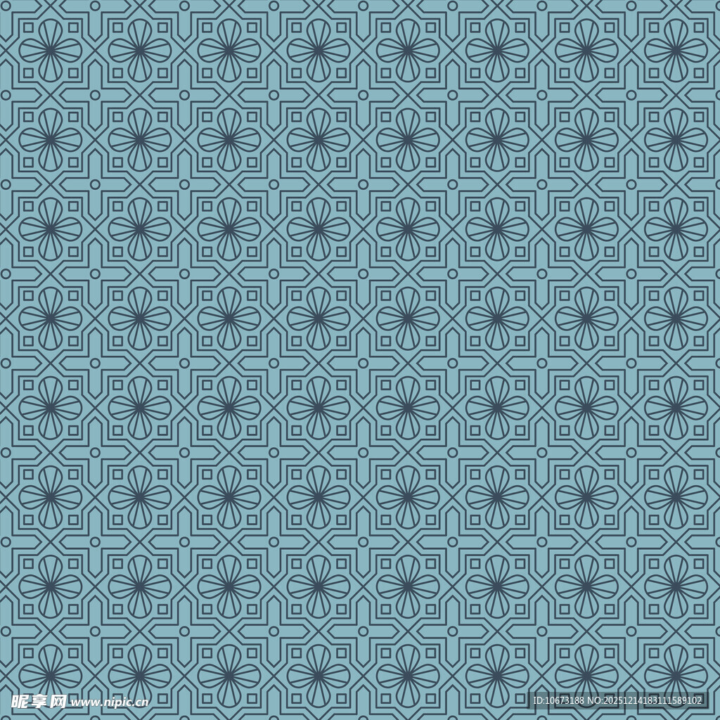 浅蓝色几何图案纹理背景