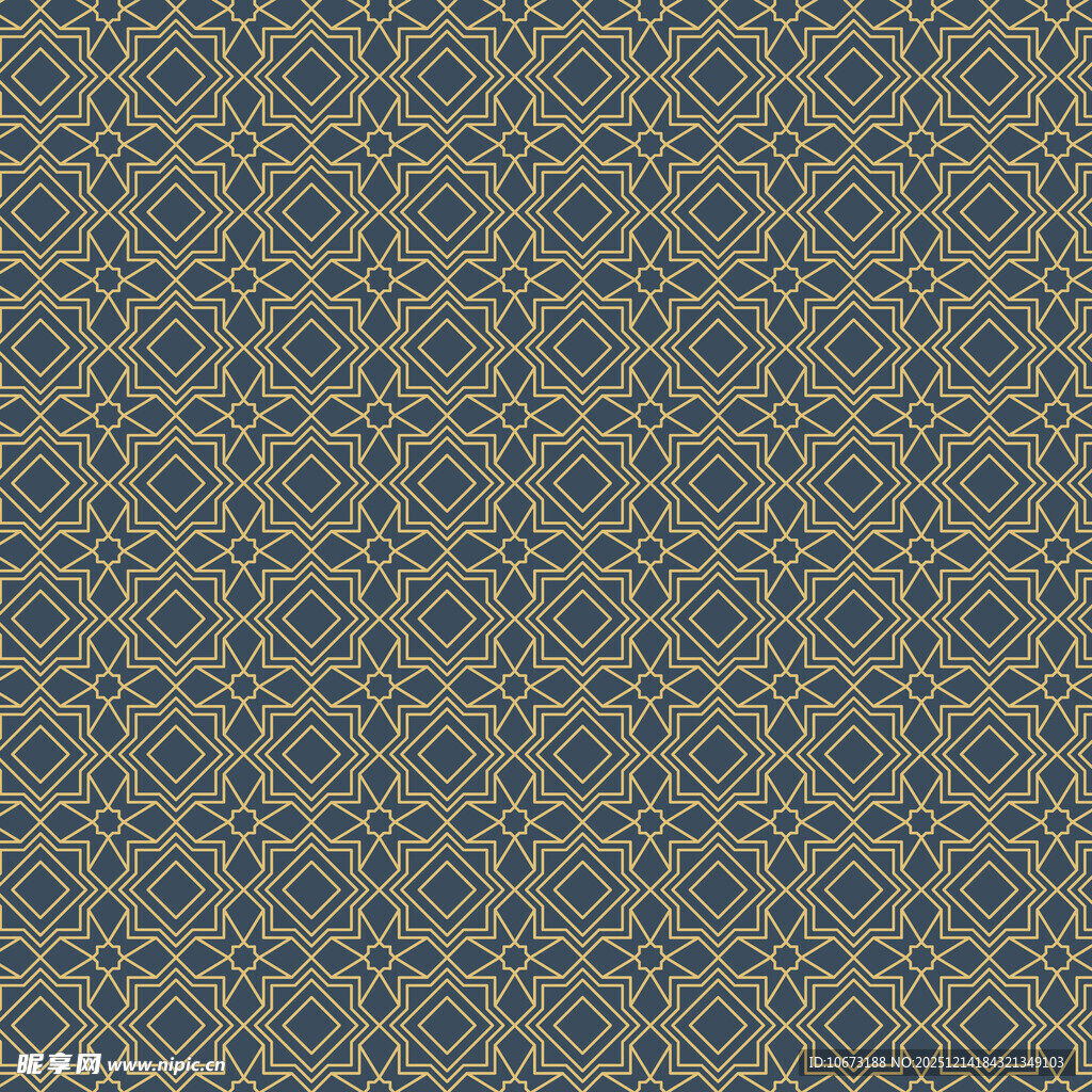 复古几何图案纹理背景