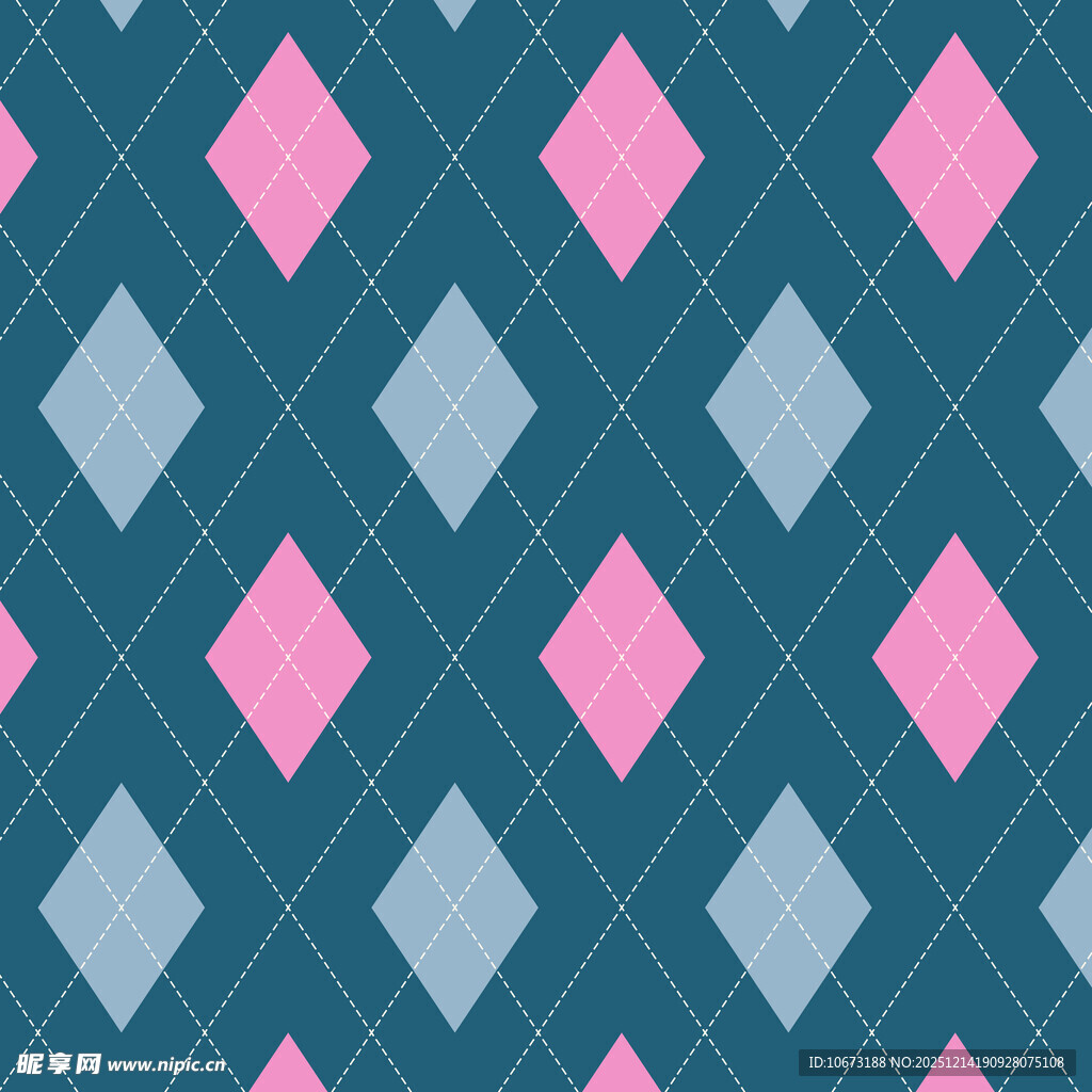 菱形几何图案背景纹理