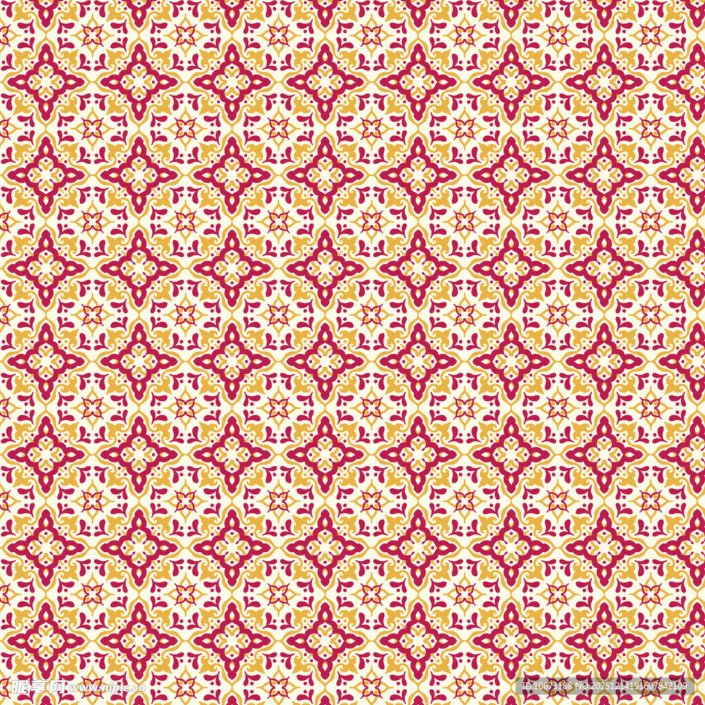 复古几何花纹图案背景