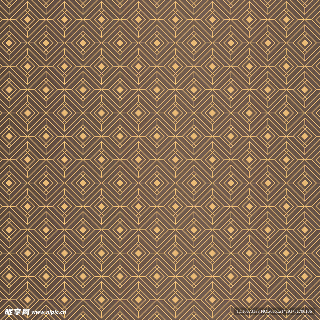 棕色底金色点状纹理图案