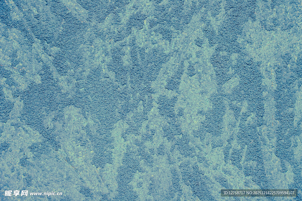 蓝绿色斑驳纹理背景图