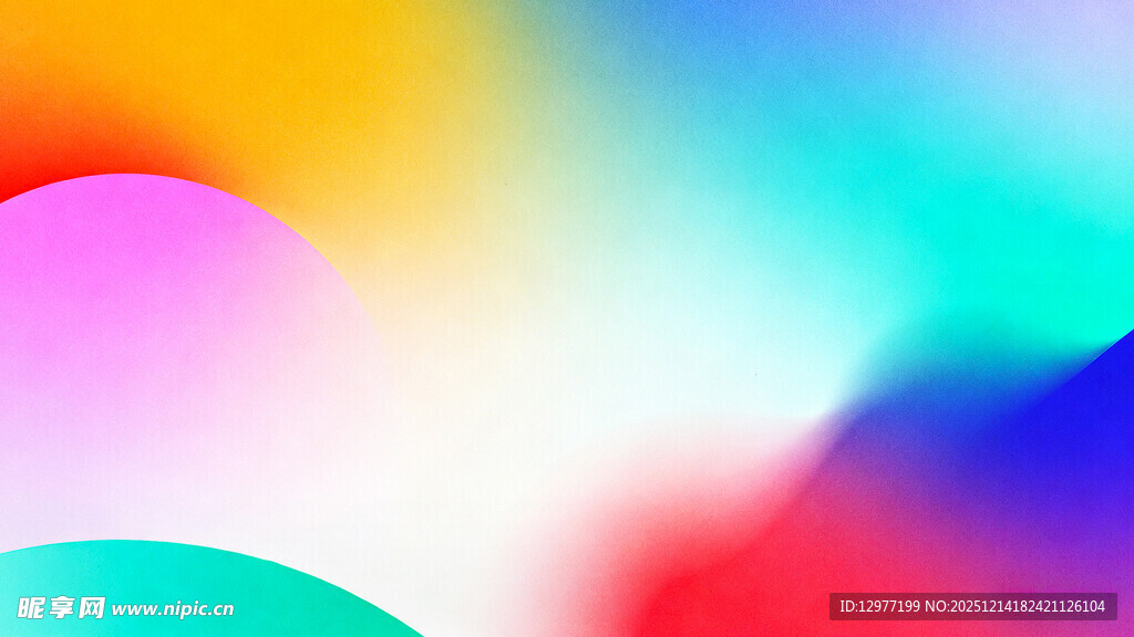 多彩渐变抽象背景图案