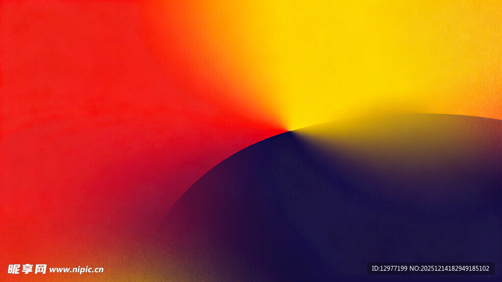 抽象色彩渐变艺术画面