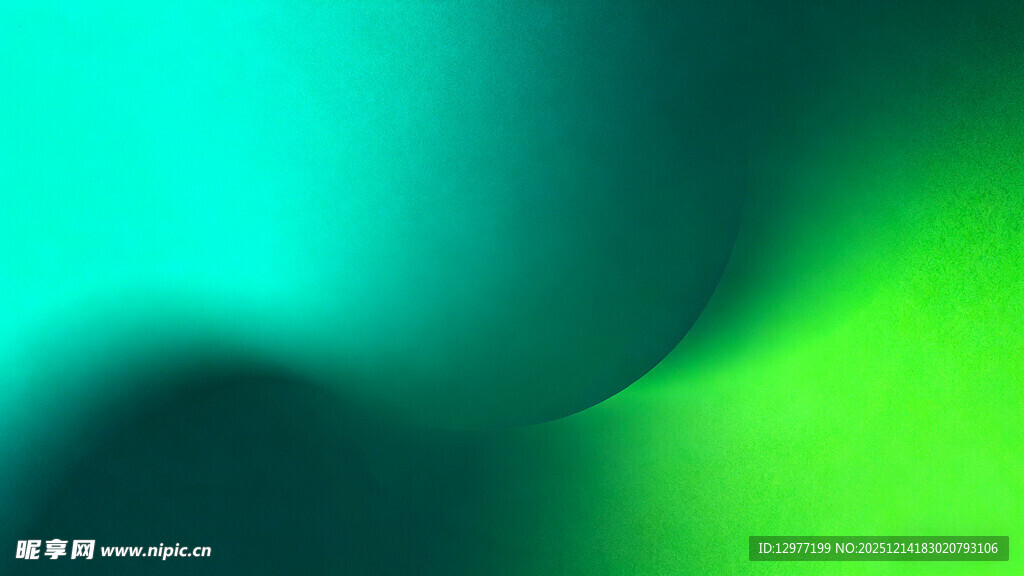 渐变绿背景纹理