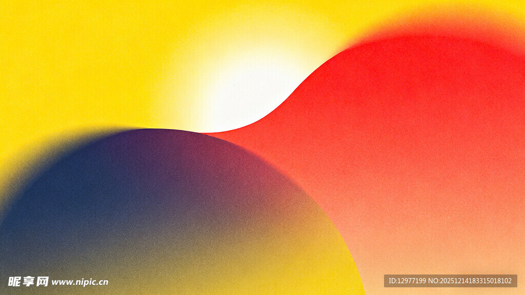 多彩渐变几何图形背景