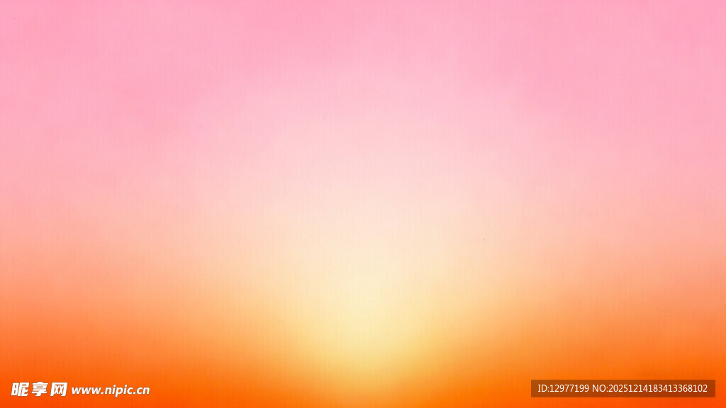 渐变暖色调梦幻背景图