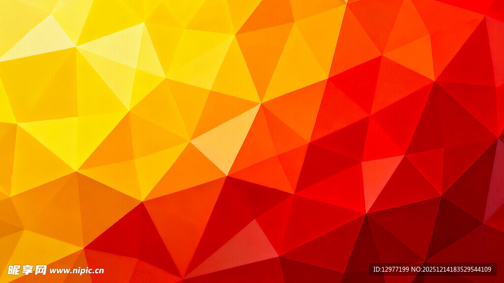 多彩几何多边形背景图案