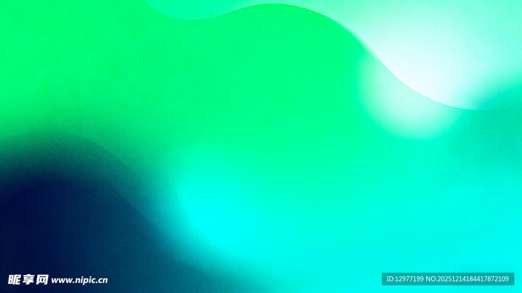 渐变蓝绿抽象背景图案
