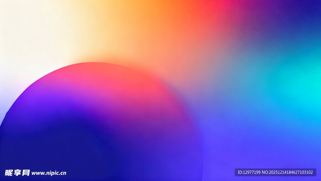 多彩渐变抽象背景图案