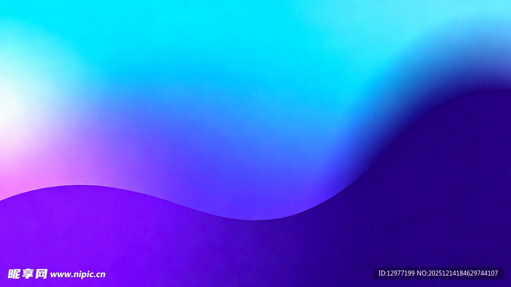 蓝紫渐变梦幻背景图