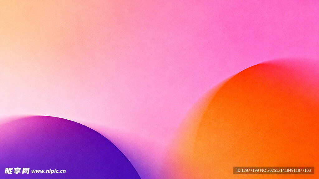 多彩渐变几何图形背景