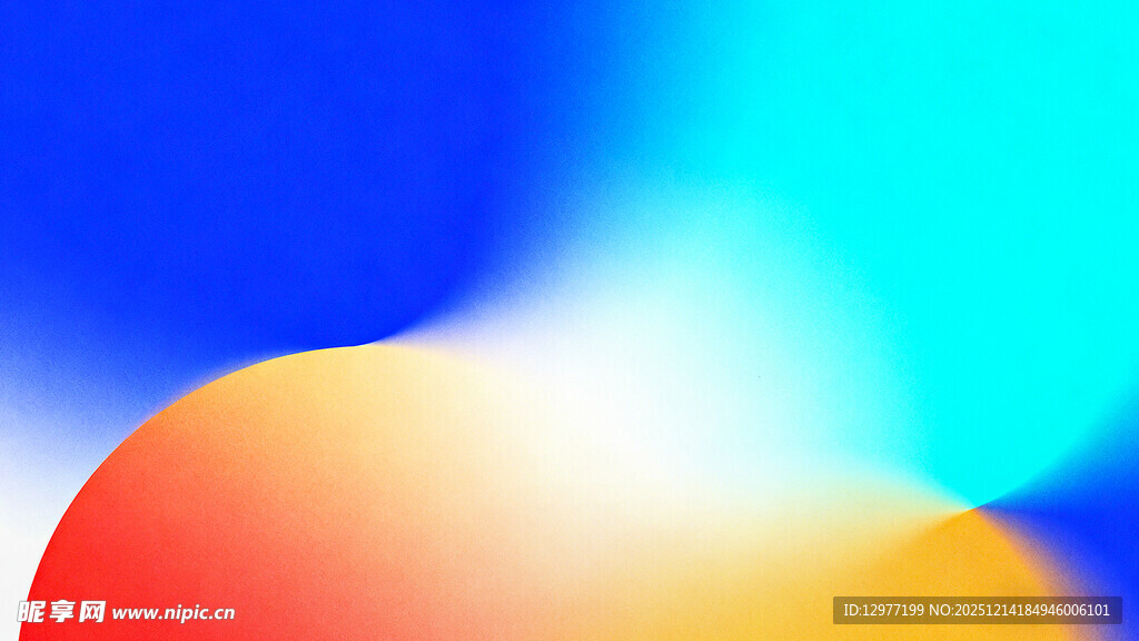 渐变色彩抽象背景图